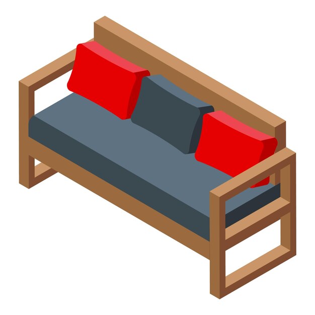 Wooden Sofa icon